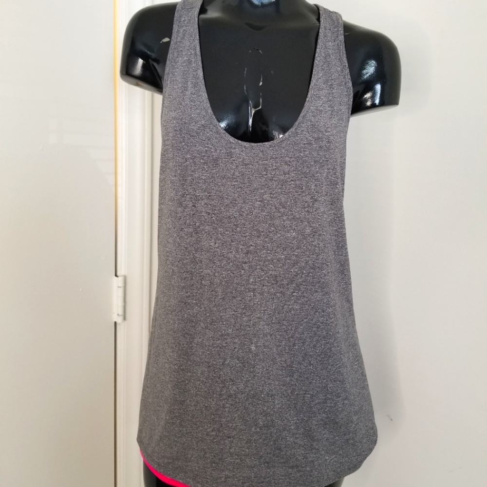 💲🩷⬇️Avia | Grey Racer Back Top. Size XXL (18-20)